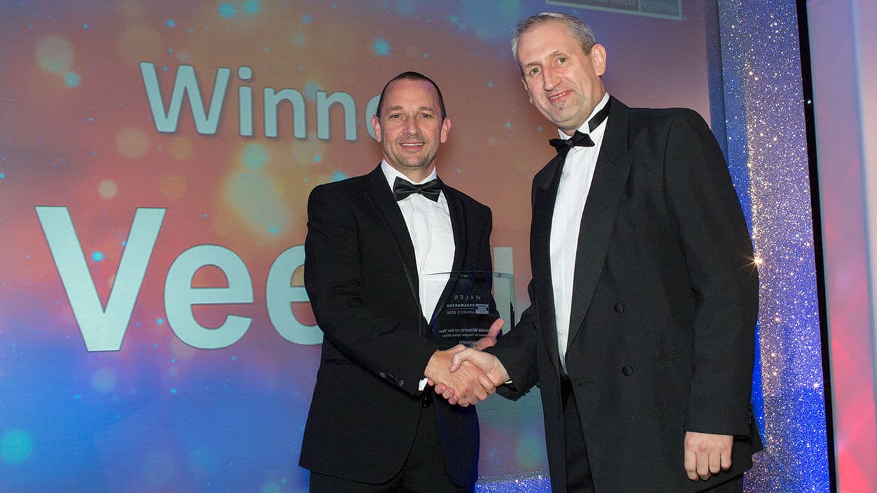 Paul Ragan Veezu Corporate Aquirer of the Year 2016